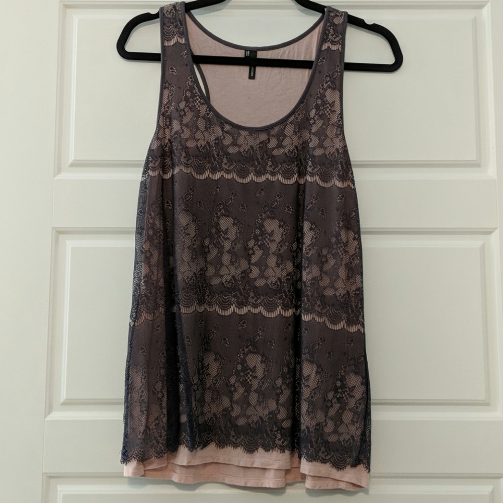 Maurices Lace Layer Tank